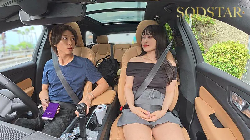 車内でバイブを動かされハァハァしてしまう(START-433)